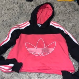 Comfy adidas youth crop top sweatshirt